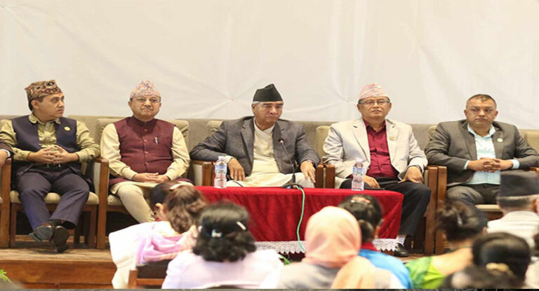 देउवाले बोलाए पार्टी पदाधिकारी र पूर्वपदाधिकारीको बैठक