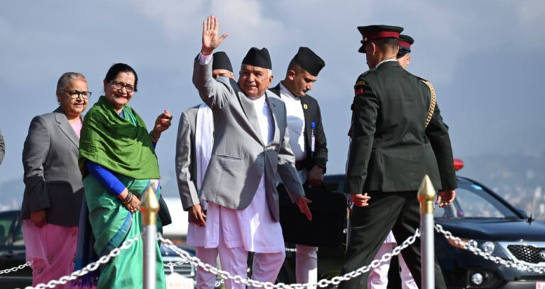 राष्ट्रपति पौडेल कतार प्रस्थान