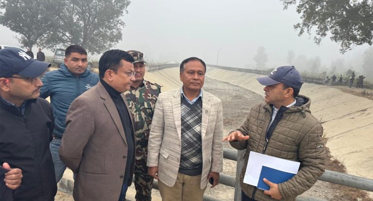 टनकपुर व्यारेजबाट छिट्टै पानी पाउनेमा विश्वस्त छौं: मन्त्री घिसिङ