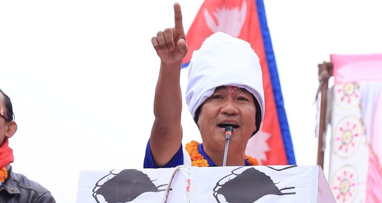 सुनसरी- १ बाट चुनाव लड्ने मेयर हर्क साम्पाङको घोषणा