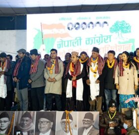 यस्तो छ गगन थापाको नेतृत्वमा १६६ सदस्यीय कांग्रेसको केन्द्रीय समिति