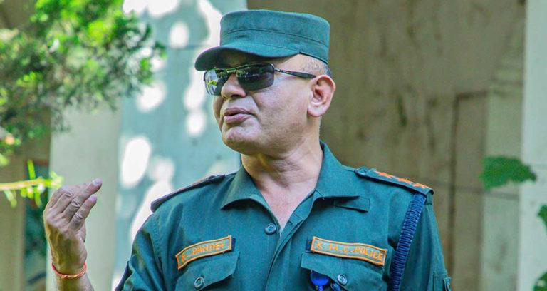 महानगर प्रहरी बलका प्रमुख राजुनाथ पाण्डेले दिए राजीनामा