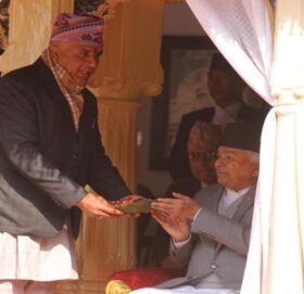 राष्ट्रपति रामचन्द्र पौडेलले गरे वसन्त श्रवण