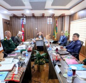 सिंहदरबारमा राष्ट्रिय सुरक्षा परिषद्को बैठक