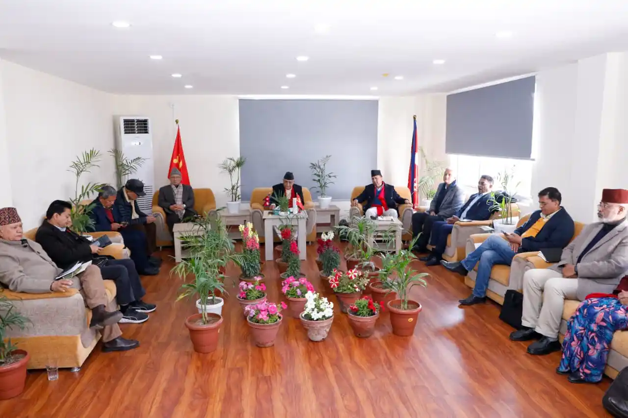 एमाले सचिवालय बैठक जारी