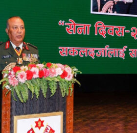 निर्वाचन शान्तिपूर्ण रूपमा सम्पन्न गराउन प्रधानसेनापतिको निर्देशन