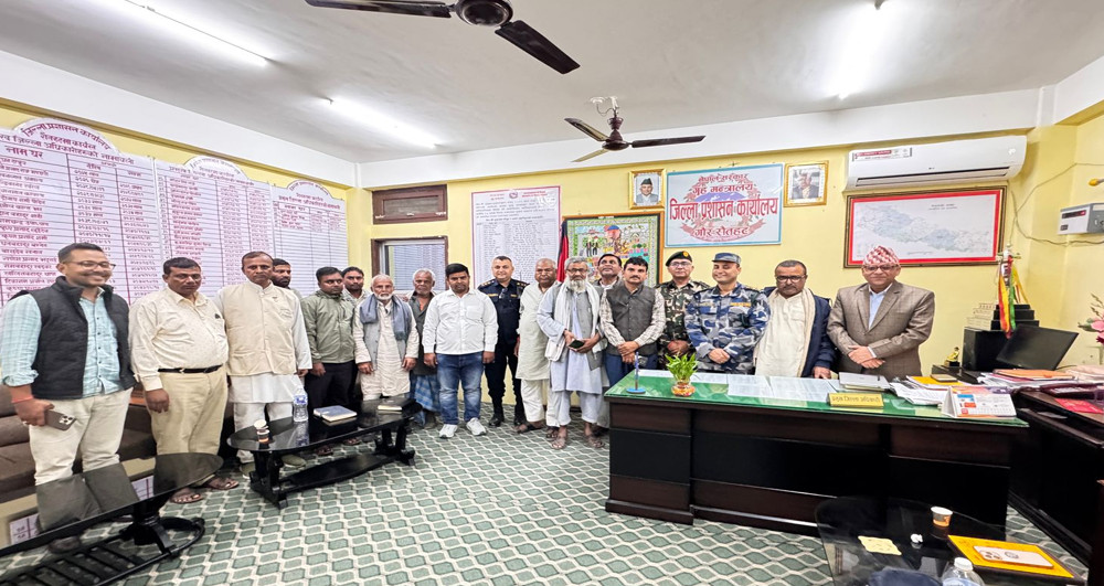 रौतहटमा साम्प्रदायिक विवाद: दुवै पक्षबीच ६ बुँदे सहमति, तनाव सामान्यतर्फ