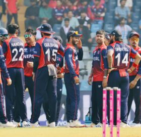 टी–२० विश्वकप : नेपाल इङ्ल्यान्डसँग ४ रनले पराजित