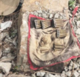 ह्युम पाइपमा लुकाइएको अवस्थामा ४१ राउण्ड गोली फेला