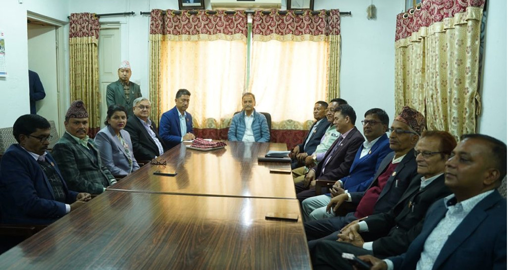 कांग्रेसका नवनिर्वाचित राष्ट्रिय सभाका सांसदको अन्तरक्रिया कार्यक्रम सिंहदरबारमा