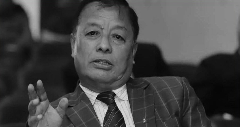 बैठकमा बोल्दाबोल्दै ढलेका एमाले नेता कृष्ण थापाको निधन