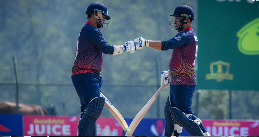 प्रधानमन्त्री कप क्रिकेट: पुलिसले एपीएफलाई दियो ३५६ रनको बलियो लक्ष्य