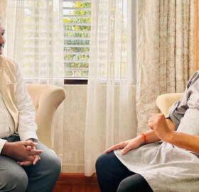 रवि लामिछाने र प्रभु साहबीच भेटवार्ता