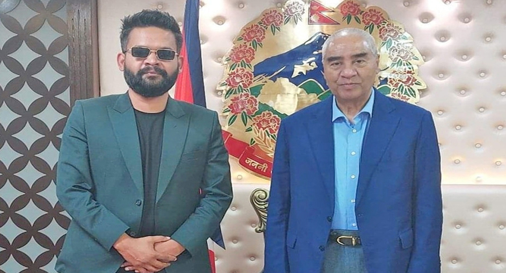 कांग्रेसका पूर्व सभापति शेरबहादुर देउवाले बालेनलाई दिए बधाई