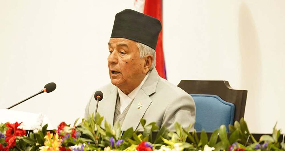 संयुक्त बैठकमा राष्ट्रपतिको सम्बोधन: युवाको बढ्दो प्रतिनिधित्वले लोकतन्त्रप्रति आकर्षण देखायो