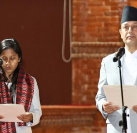 उपसभामुख रुबीकुमारी ठाकुरले लिइन् शपथ