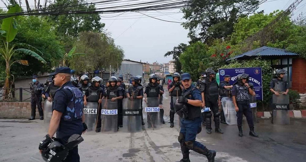 सुकुम्वासी बस्तीमा आजबाट डोजर, सुरक्षा व्यवस्था कडा