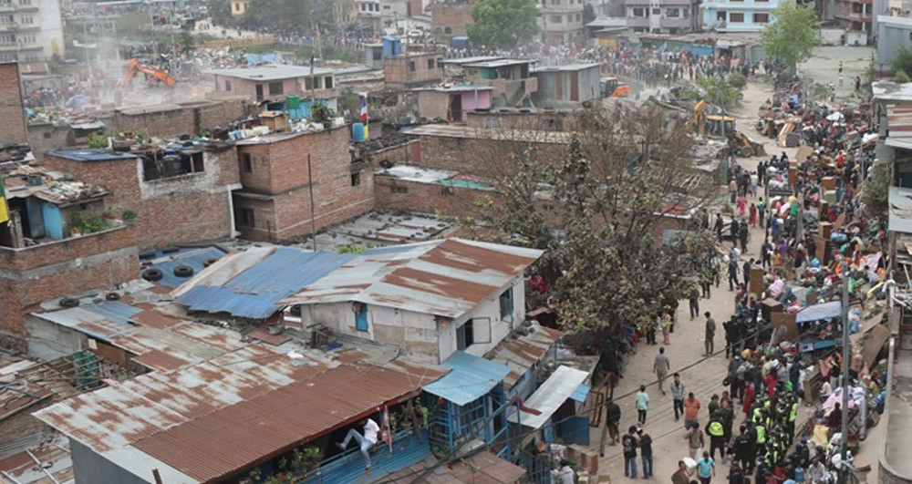 मनोहराको सुकुमबासी बस्ती आज खाली गराइँदै