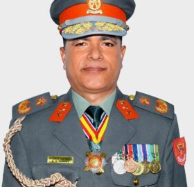 सशस्त्र प्रहरीको १३औं आईजीपी नारायणदत्त पौडेल