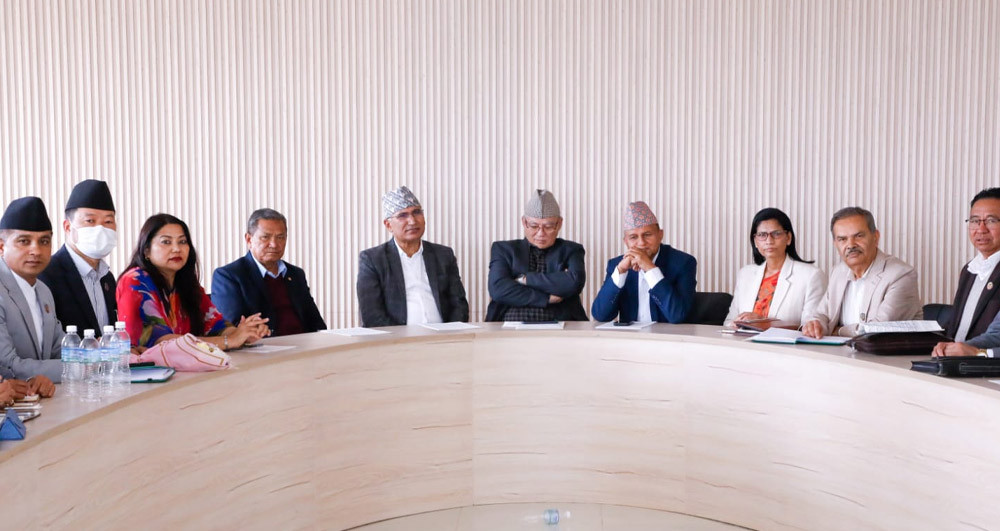 नेकपा एमालेको सचिवालय बैठक शनिबारका लागि आह्वान