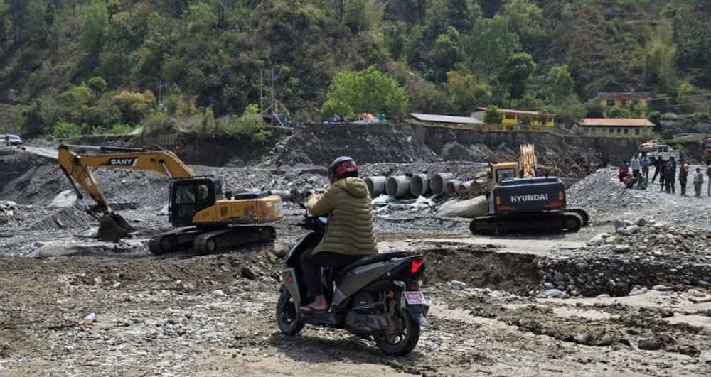 बीपी राजमार्ग पुनः सञ्चालनमा