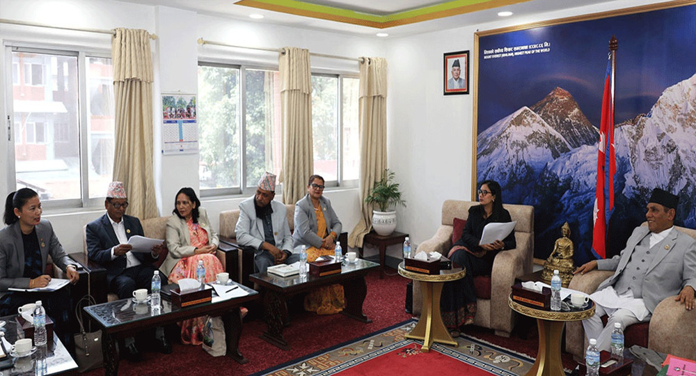राष्ट्रिय सभामा दलका नेताहरुले सम्बोधन गर्ने