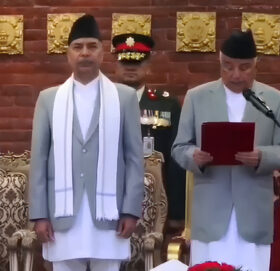 नवनियुक्त प्रधानन्यायाधीश डा. मनोज शर्माले लिए राष्ट्रपतिबाट शपथ