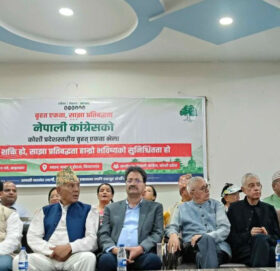 कांग्रेस संस्थापन इतर पक्षको भेला विराटनगरमा