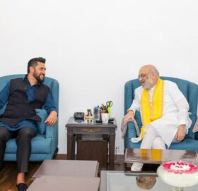 रवि लामिछाने र अमित शाह भेट, द्विपक्षीय सहकार्यमा छलफल