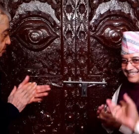 देउवा समूहले चुनदेवीमा खोल्यो सम्पर्क कार्यालय, पूर्णबहादुर खड्काले गरे उद्घाटन