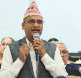 गृहमन्त्री गुरुङको अभिव्यक्तिप्रति नेकपाको नियमापत्ति, रेकर्डबाट हटाउन माग