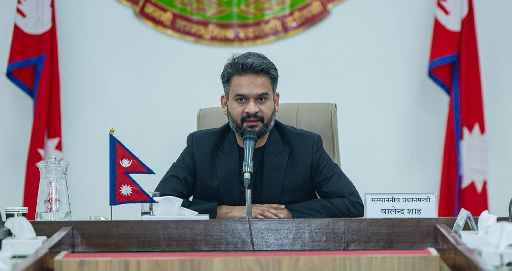 महासभालाई आज सम्बोधन गर्दै प्रधानमन्त्री बालेन