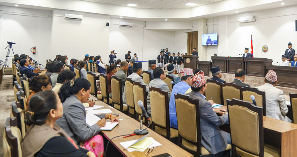 संघीय संसद्का दुवै सदनको बैठक बस्दै
