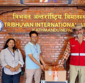 सुरुङभित्र उद्धार सहज बनाउन स्विट्जरल्यान्डले नेपाललाई दियो अत्याधुनिक ड्रोन