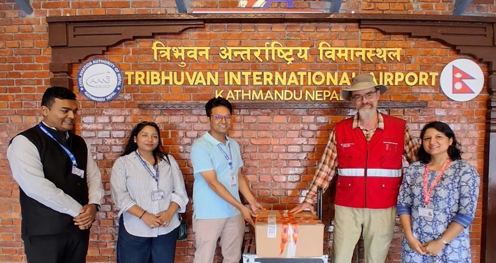 सुरुङभित्र उद्धार सहज बनाउन स्विट्जरल्यान्डले नेपाललाई दियो अत्याधुनिक ड्रोन