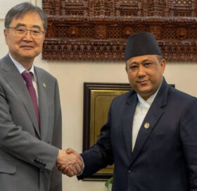 भोटेकोशी बाढीपछि पुनर्निर्माणमा सहयोग गर्ने दक्षिण कोरियाको प्रतिबद्धता