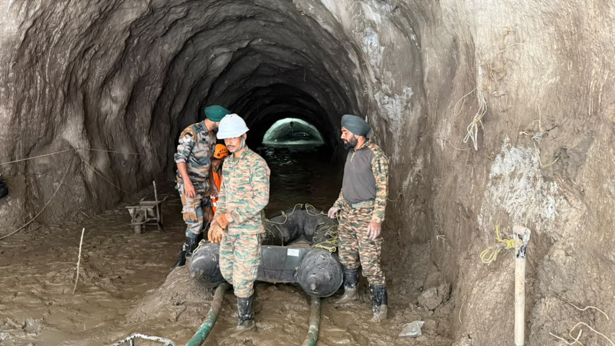 चिलिमे सुरुङको १०५ मिटरभित्रसम्म प्रवेश गर्‍यो उद्धार टोली