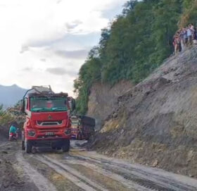 कृष्णभीरको नयाँ ट्र्याकबाट ट्रक र ग्यासका बुलेटहरू पास