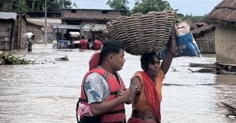 नारायणीको जलसतह बढेपछि सुस्तामा २९ जनाको उद्धार
