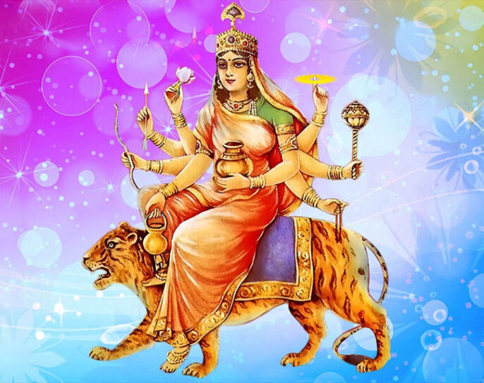 नवरात्रको चौथो दिन आज कुष्माण्डा देवीको पूजाआजा